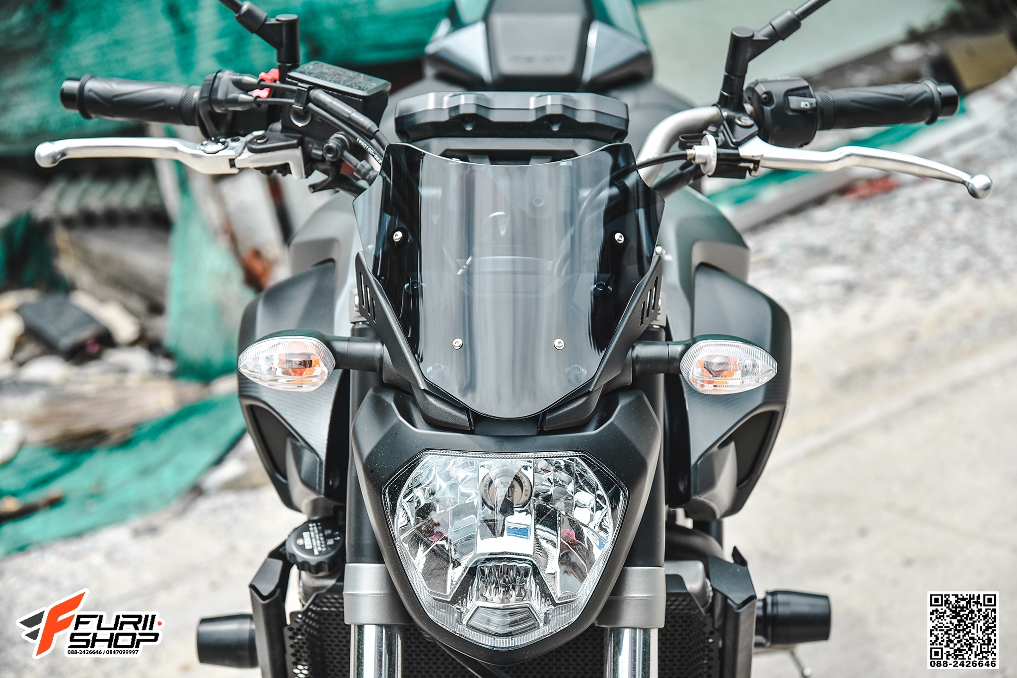 ชิวหน้า WERE WOLF G-02 FOR YAMAHA MT07
