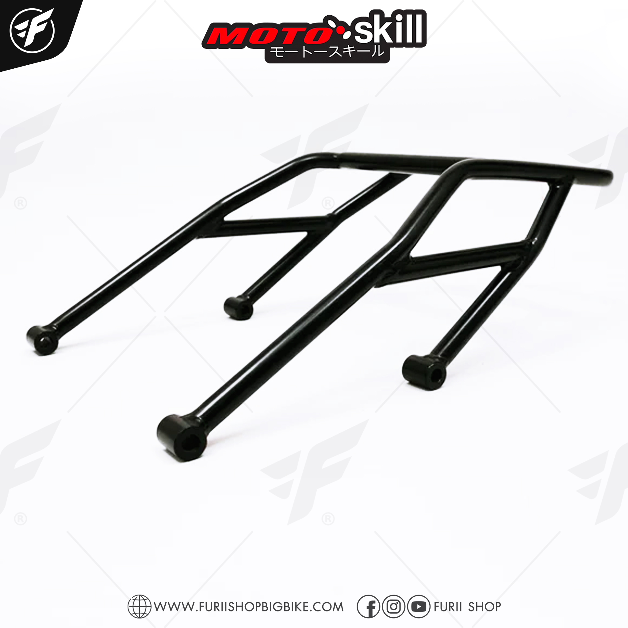 แร็คท้าย MOTOSKILL Top rack สำหรับ HONDA REBEL300