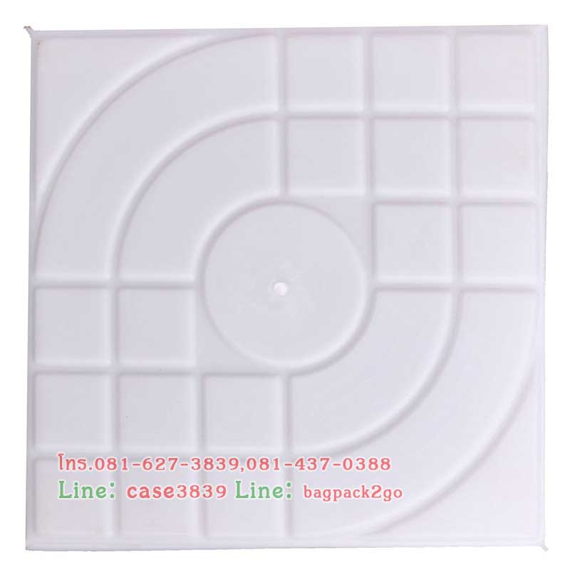 แม่พิมพ์บล็อคคอนกรีต ลายอินฟินีตี้ หรือแม่พิมพ์ลายสเปนขนาด 30x30x5 cm