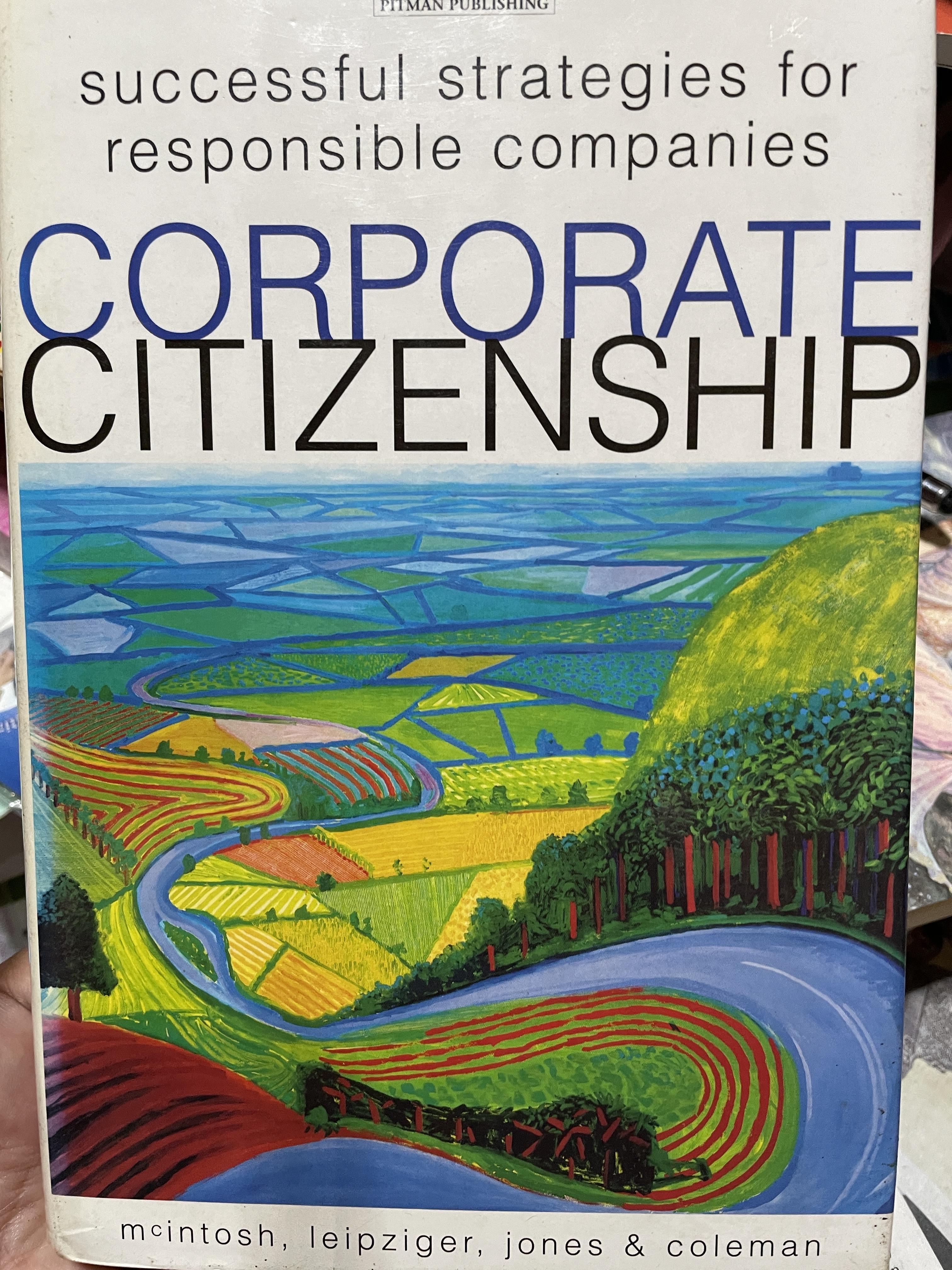 CORPORATE CITIZENSHIP. successful strategies for. responsible companies. 4 กก.