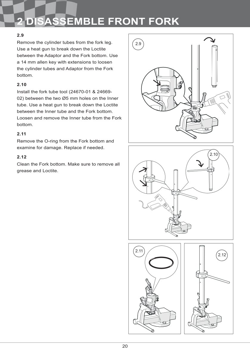 โช้คหน้า OHLINS FGR252 FOR Yamaha YZF R6 2017-2024