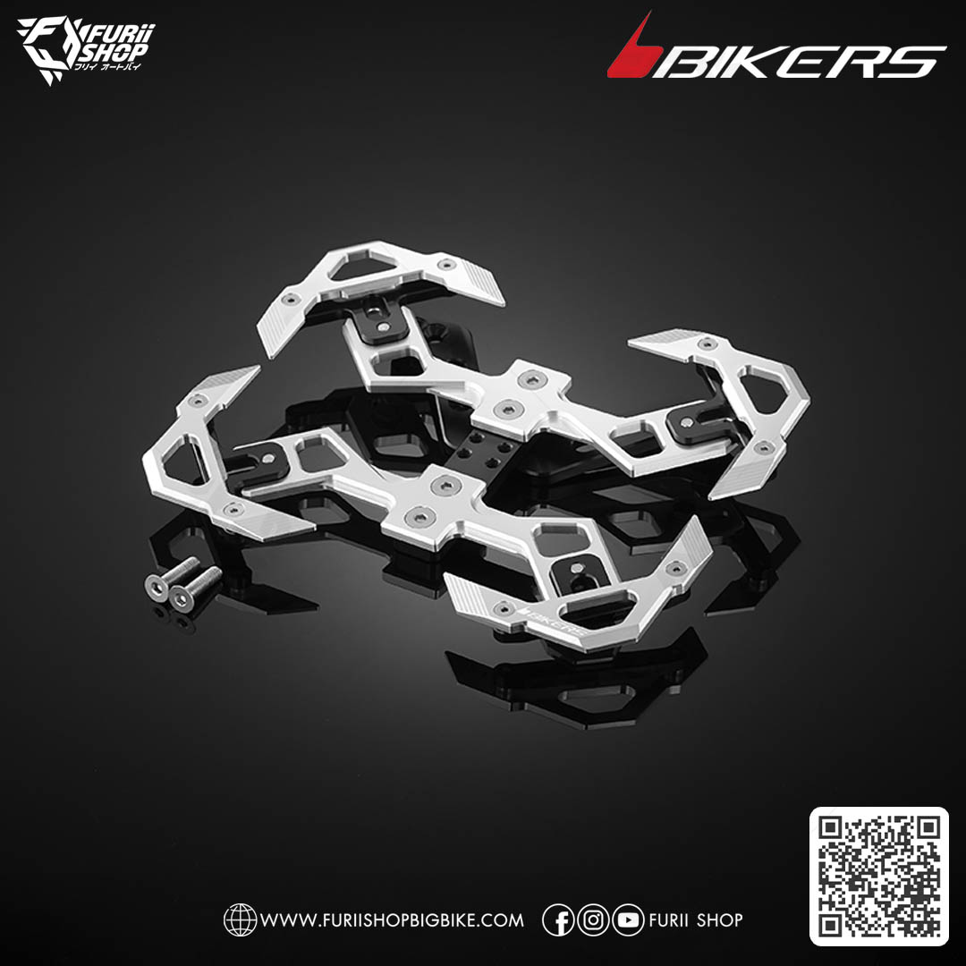 กรอบป้ายทะเบียน รุ่นพรีเมียม 01 Bikers Premium Rear License Support 01 (L0014) : for Lambretta G350