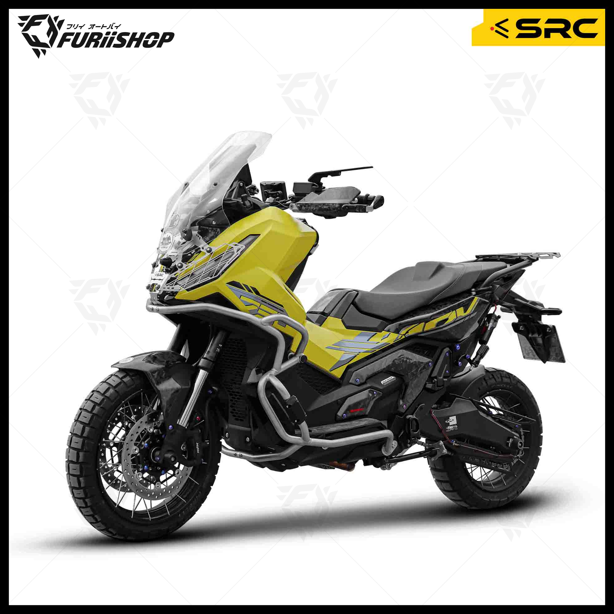 แคชบาร์.SRC CRASHBAR FULLSET FOR HONDA X-ADV 750 (2025)