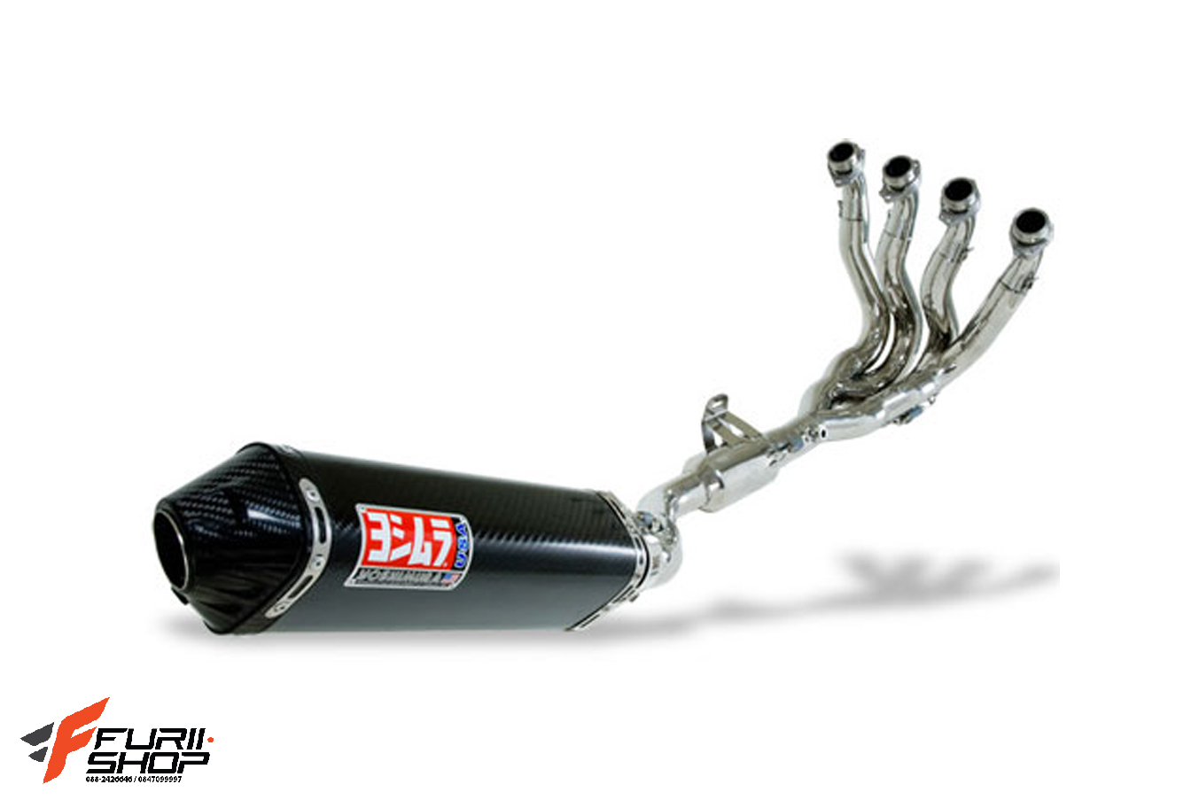 ท่อมอเตอร์ไซค์ YOSHIMURA TRC CARBON FULL-SYSTEM FOR SUZUKI HAYABUSA ท่อแต่ง ท่อสูตร ท่อบิ๊กไบค์ ท่อBigbike ท่อไอเสีย