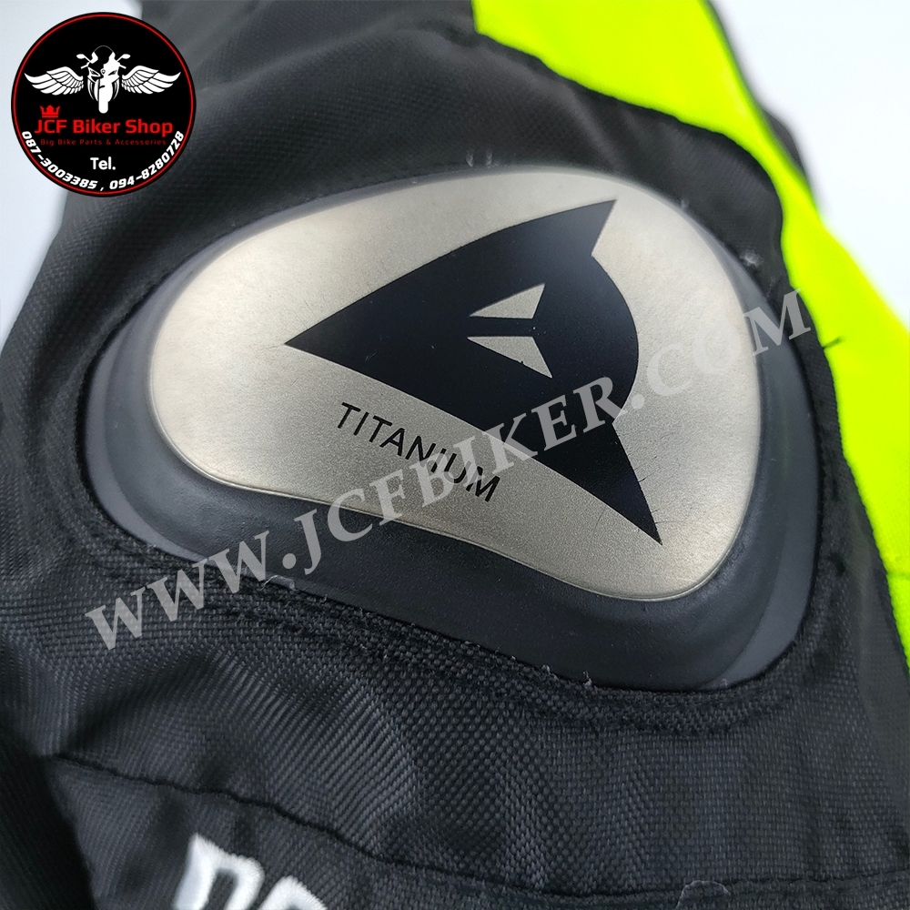 เสื้อการ์ด เสื้อการ์ดมอเตอร์ไซค์ Dainese 46 ผ้าคอร์ดูร่าไหล่ไทเทเนียม มีInnerซับในถอดได้ มีการ์ด 5 จุด