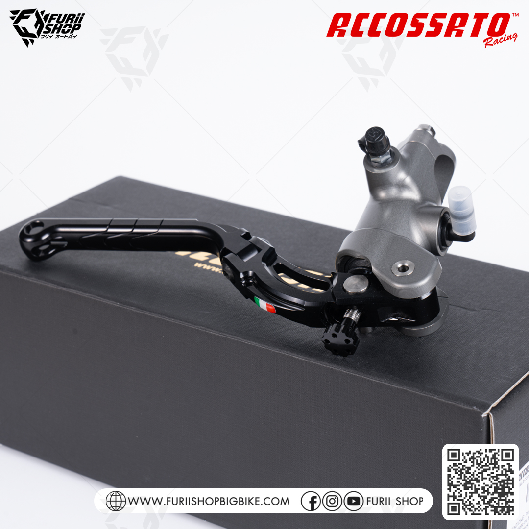 ปั้มเบรกขวา Accossato Radial Brake CNC ยืด-หดได้