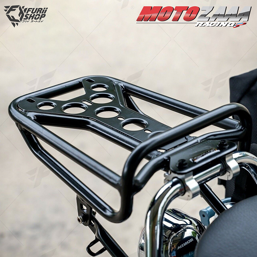 ตะแกรงหลัง MOTOZAAA Rear Rack Set #B Black : for Honda DAX 125