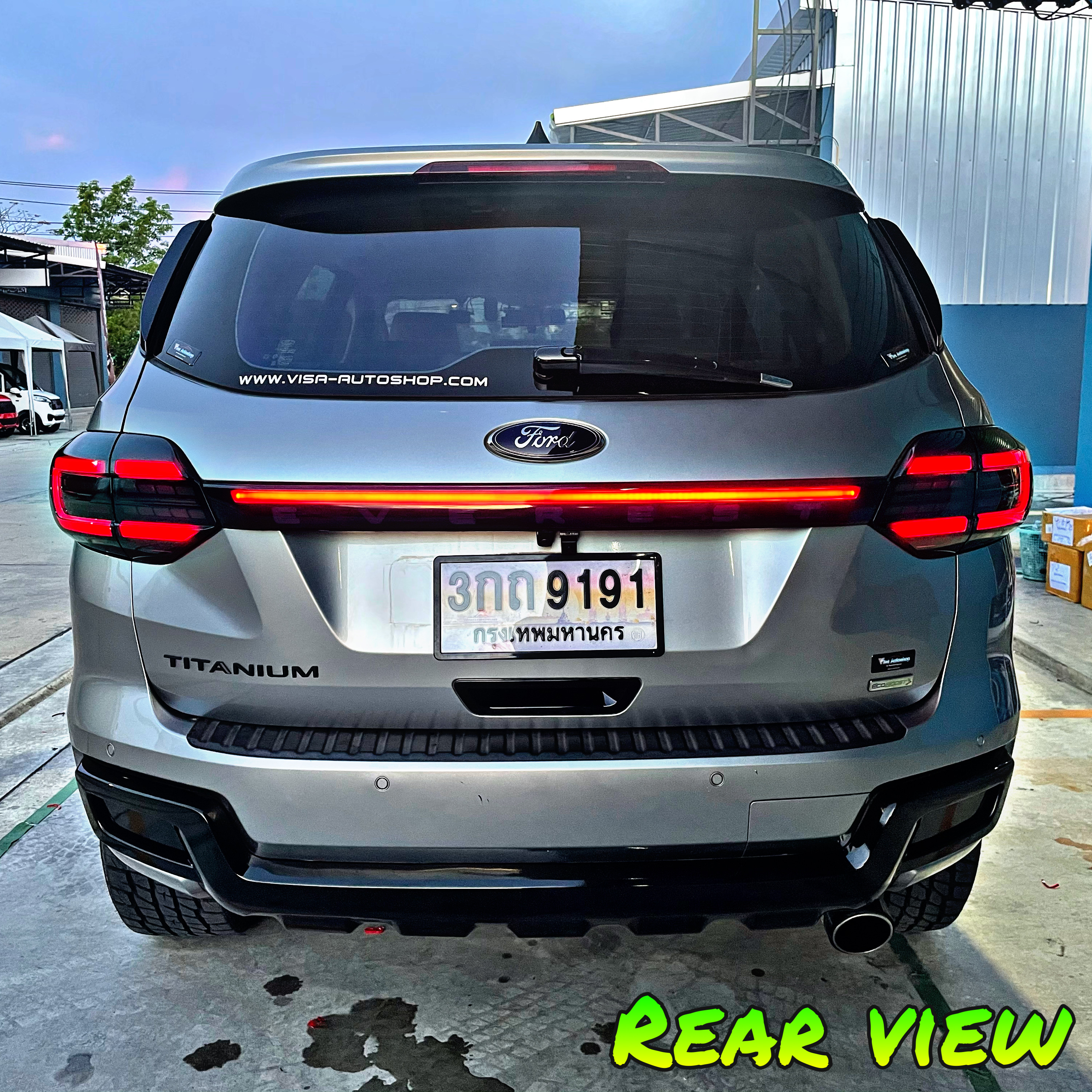 คาดท้าย Everest ทรง Cayenne (ไม่รวมไฟท้าย)