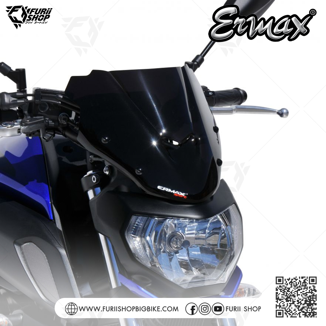 ชิลด์ Ermax Windshield Sport : for Yamaha Fz07/Mt07 2018-2020