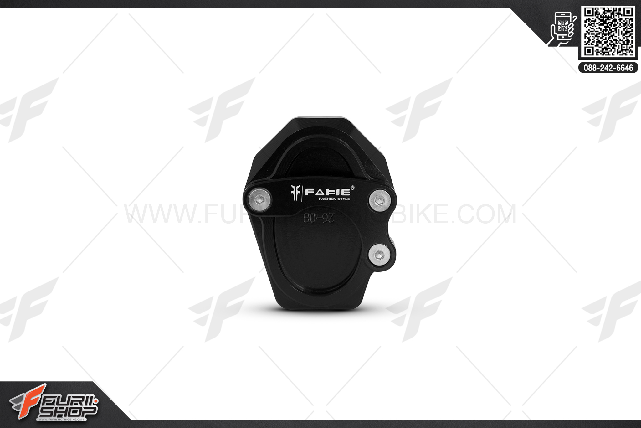 ตีนเป็ด Fakie ZX10R สีดำ