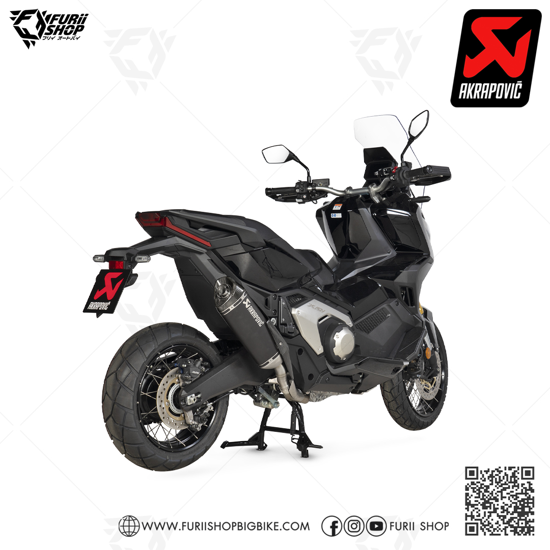 ท่อมอเตอร์ไซค์ AKRAPOVIC BACK LIMITED SLIP-ON FOR HONDA XADV ท่อแต่ง ท่อสูตร ท่อบิ๊กไบค์ ท่อBigbike ท่อไอเสีย