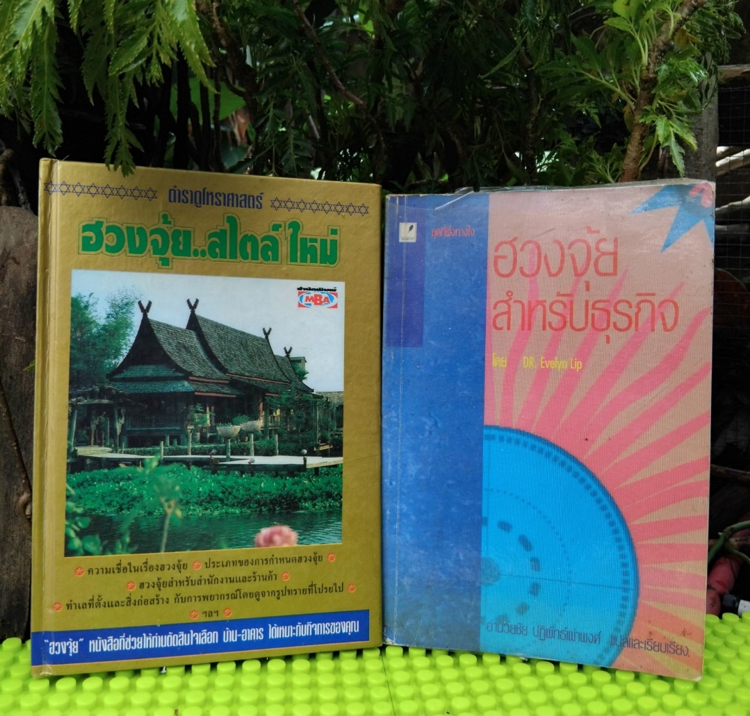 ฮวงจุ้ยสไตล์ใหม่ แปลโดย อ.เฉิน กับ ฮวงจุ้ยสำหรับธุรกิจ ของ DR. Evelyn Lip แปลโดย อำนวยชัย ปฏิพัทธ์เผ่าพงศ์