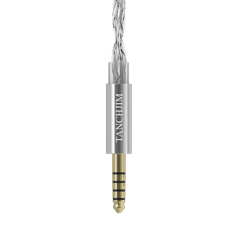 TANCHJIM CABLE R สายอัพเกรดหูฟัง ทองแดงผลึกเดี่ยวชุบเงิน ขั้ว2พิน0.78 ประกันศูนย์ไทย