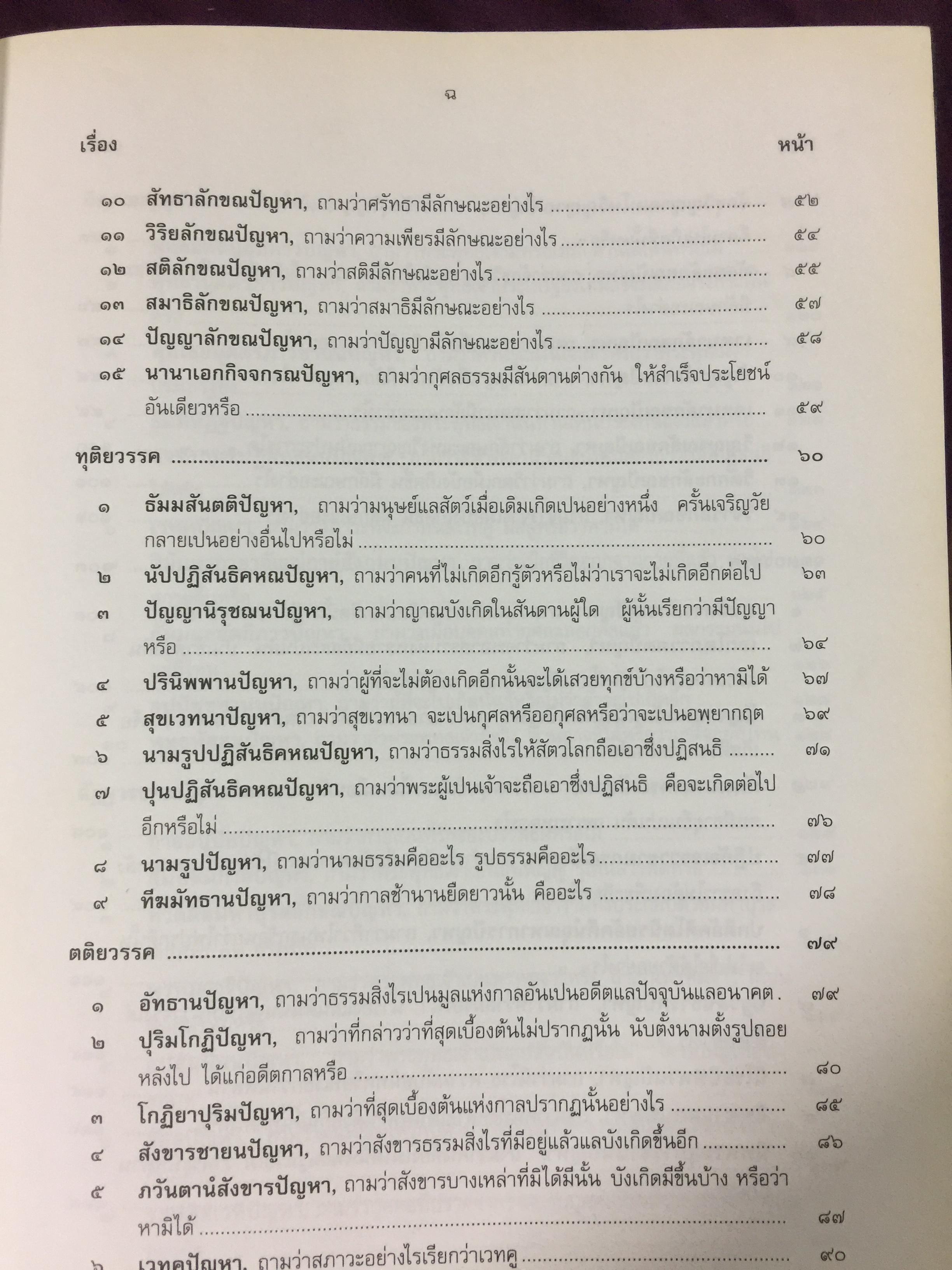 มิลินทปัญหา. เป็นข้อปุจฉาวิปัสสนาเกี่ยวกับปัญหาความเป็นไปของชีวิตมนุษย์ทุกคน. 0 กก.