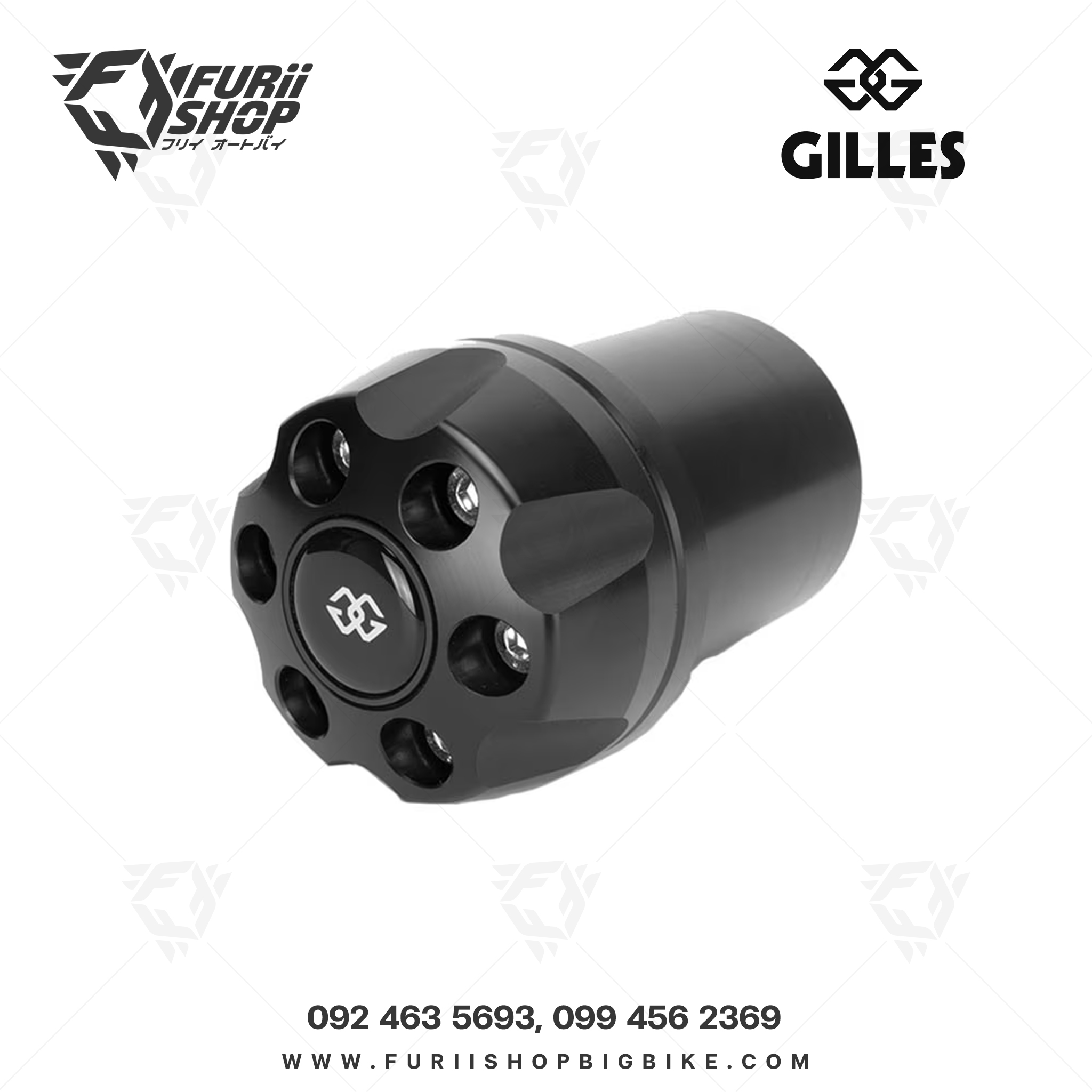กันล้มกลาง Gilles Tooling Crash Protector : for Yamaha YZF-R7 2021-2022