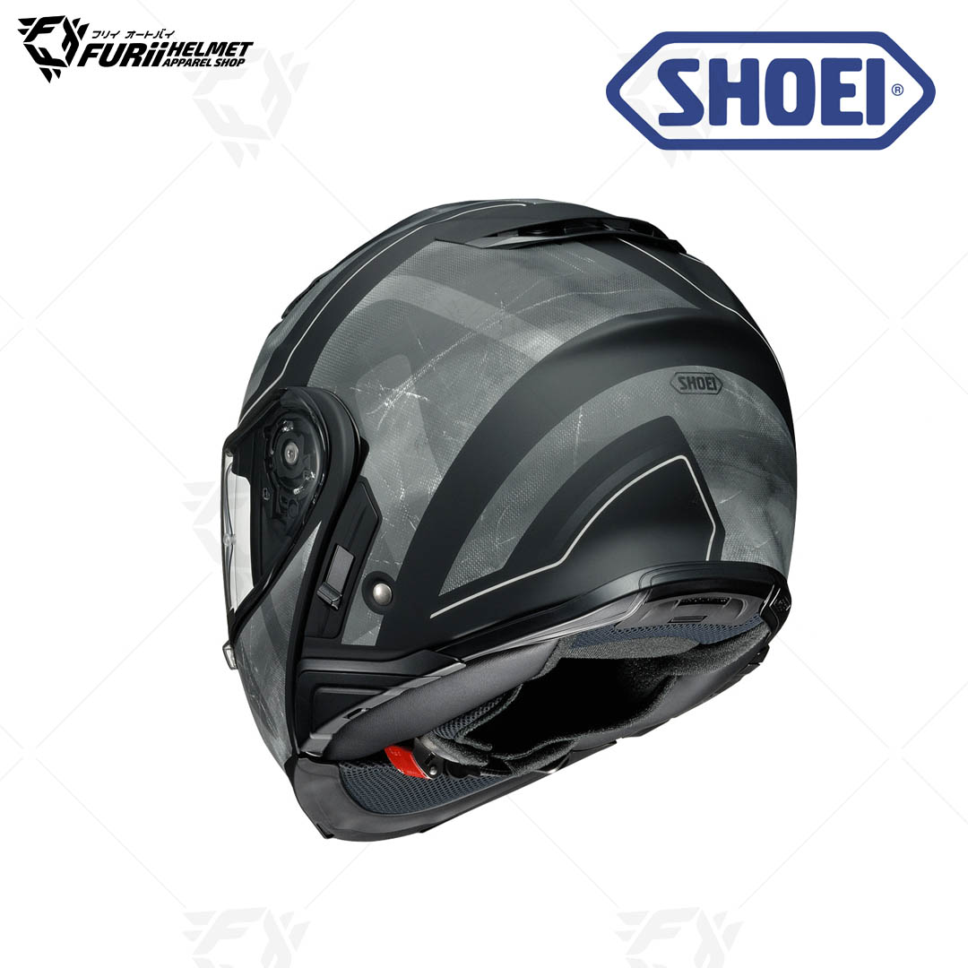 หมวกกันน็อค Shoei : NEOTEC II JAUNT TC-5 BLACK/GREY