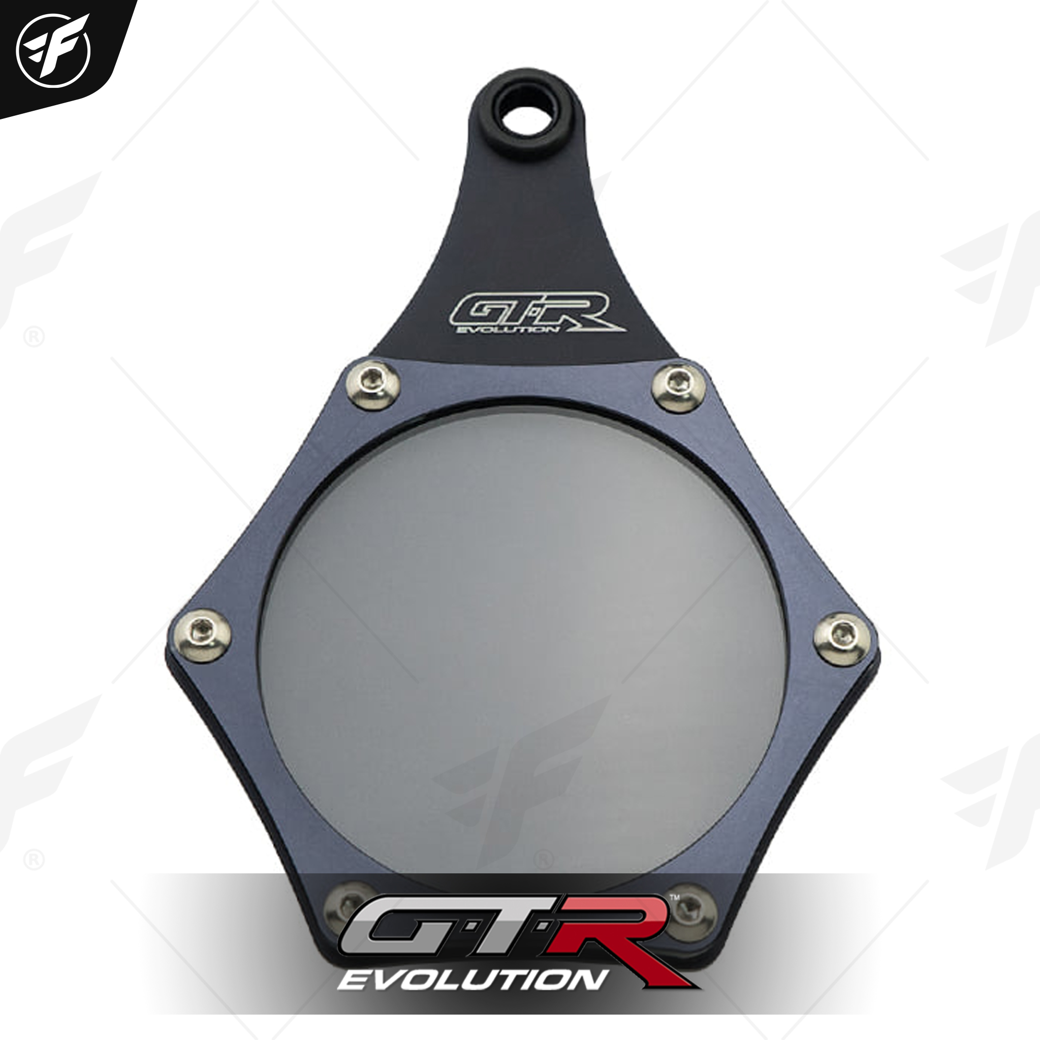 แผ่นป้าย CNC พ.ร.บ.GTR (อคริลิค) เทา