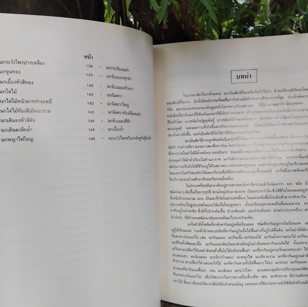 นกสามถิ่น ของ น.พ. บุญส่ง เลขะกุล สุดยอดหนังสือนกหายากอีกเล่ม มีตราปั๊มบางๆ 3 แผ่น สภาพแทบมือ1