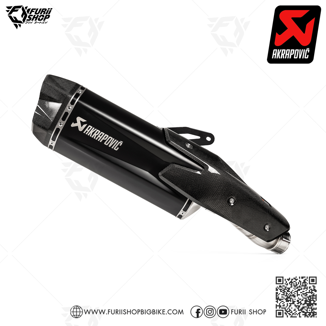 ท่อแต่ง Akrapovic Slip on Black : for Kawasaki Z H2 2020-2022