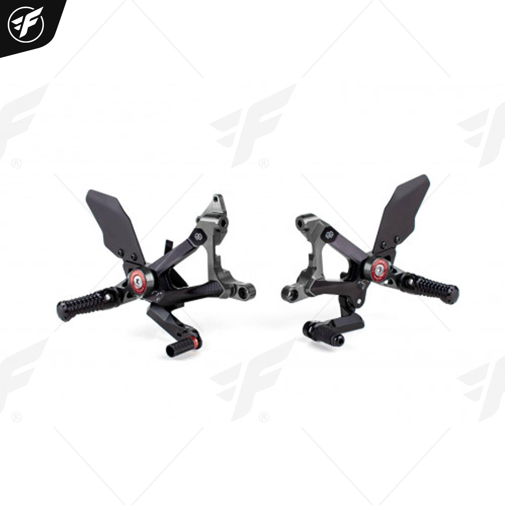 เกียร์โยง GILLES TOOLING - MUE2 REARSETS For Ducati Street Fighter V4 2020-2021