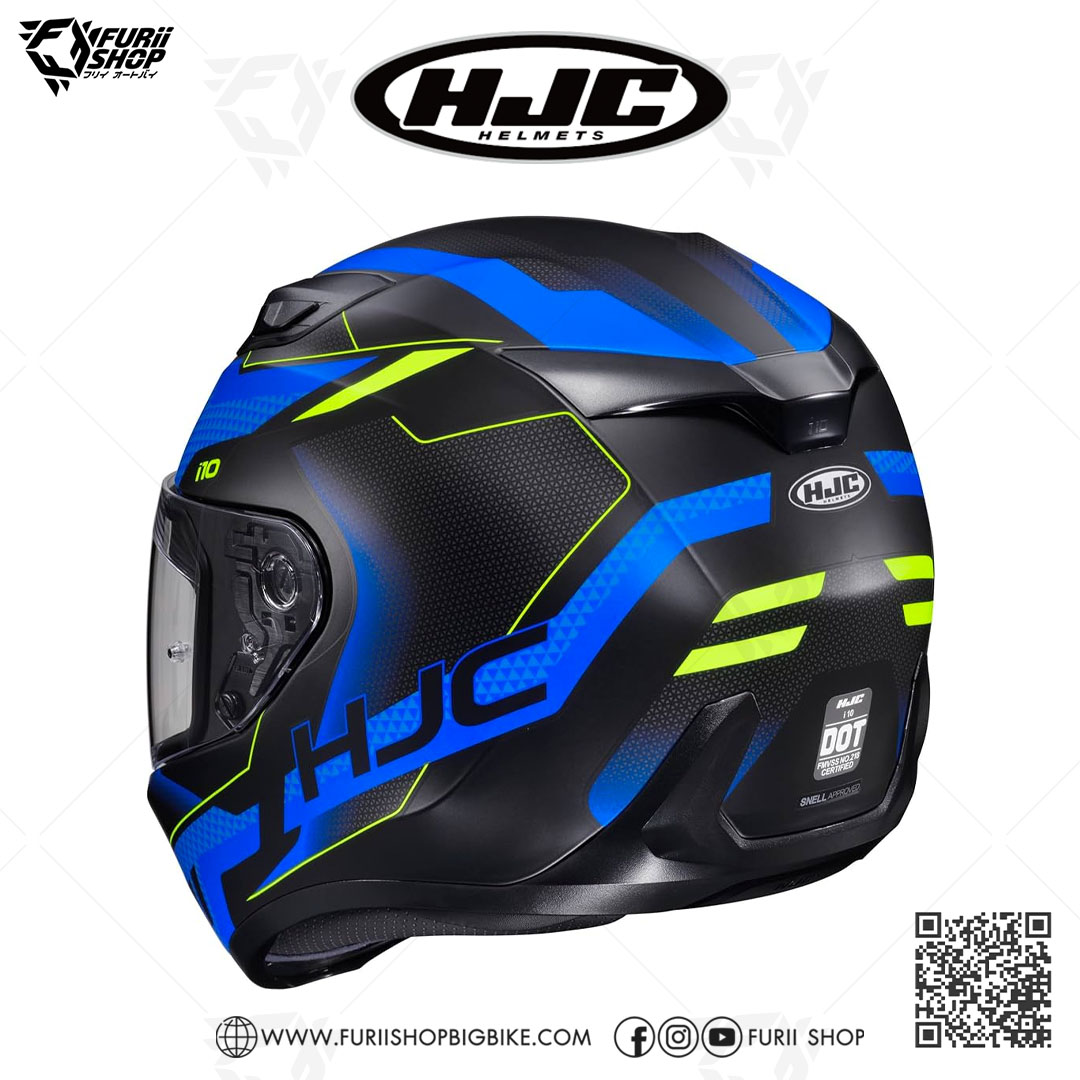 หมวกกันน็อคเต็มใบ HJC I10 PLUS : ROBUST MC2SF