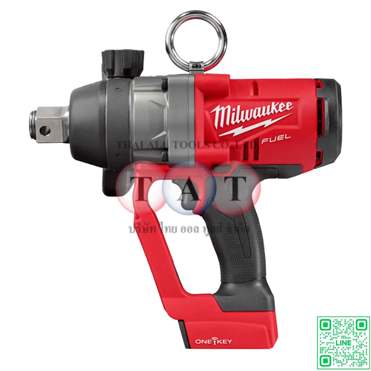 Milwaukee M18 ONEFHIWF1-0X0 บล็อกกระแทกไร้สาย 1 นิ้ว | แรงบิดสูงสุด 2440 Nm