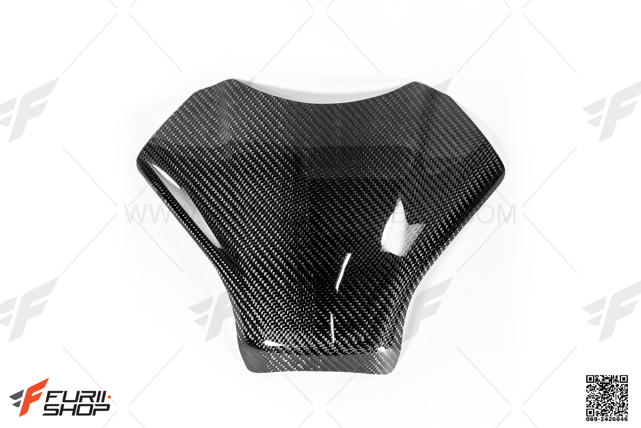 ครอบถังเพรียวเคฟล่า MAXTECH SIZE S FOR HONDA CBR650R