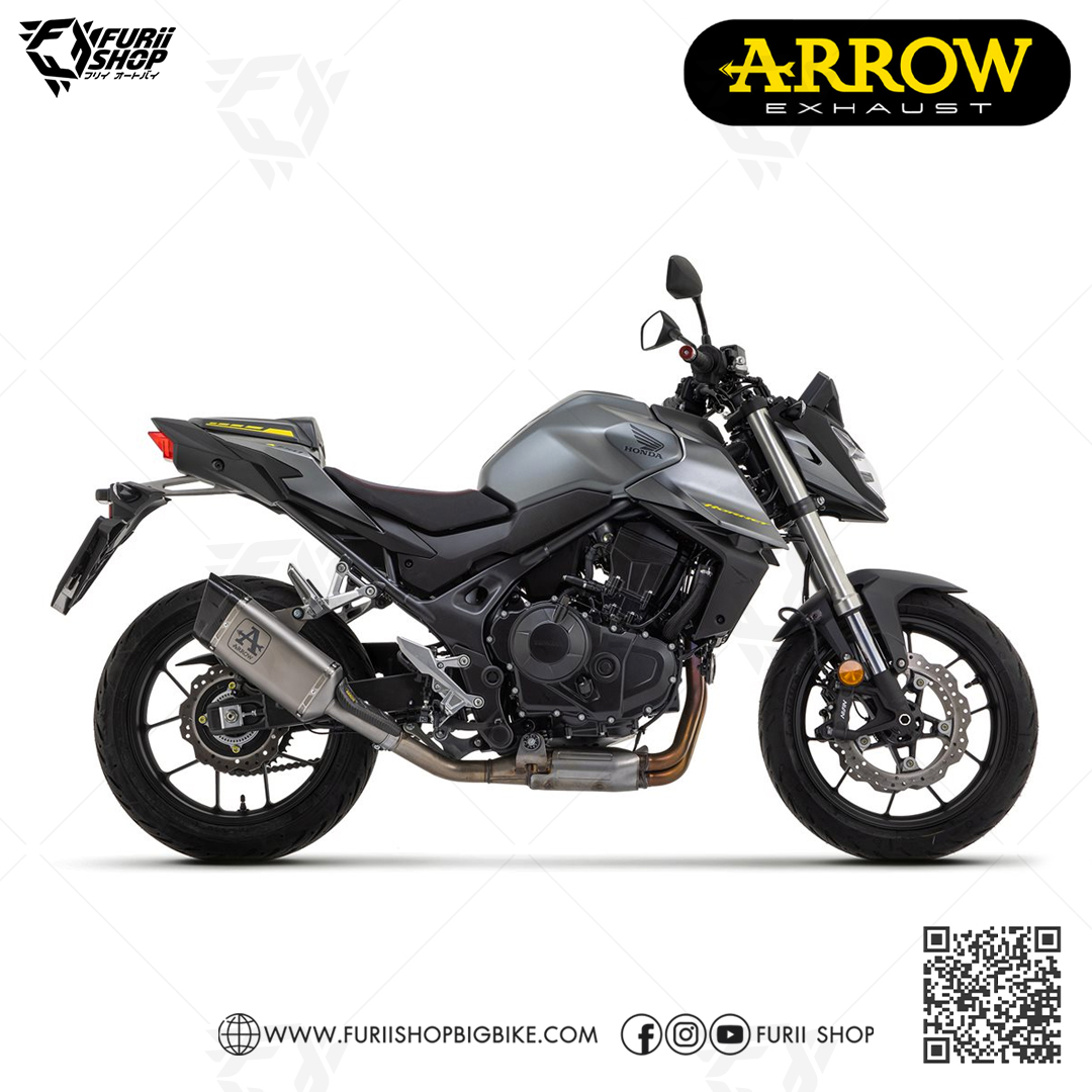 ท่อมอเตอร์ไซค์ Arrow Slip on Pista Titanium : for Honda CB750 Hornet 2023