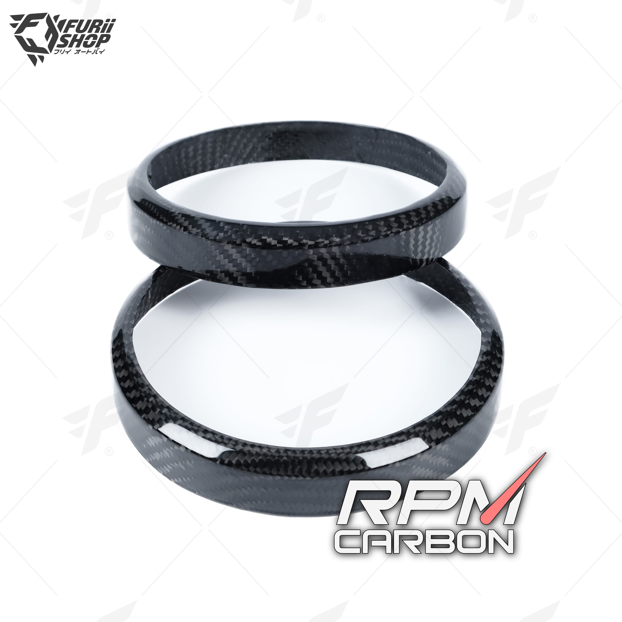 RPM Carbon Headlight Cover : for Triumph Rocket III 2020+