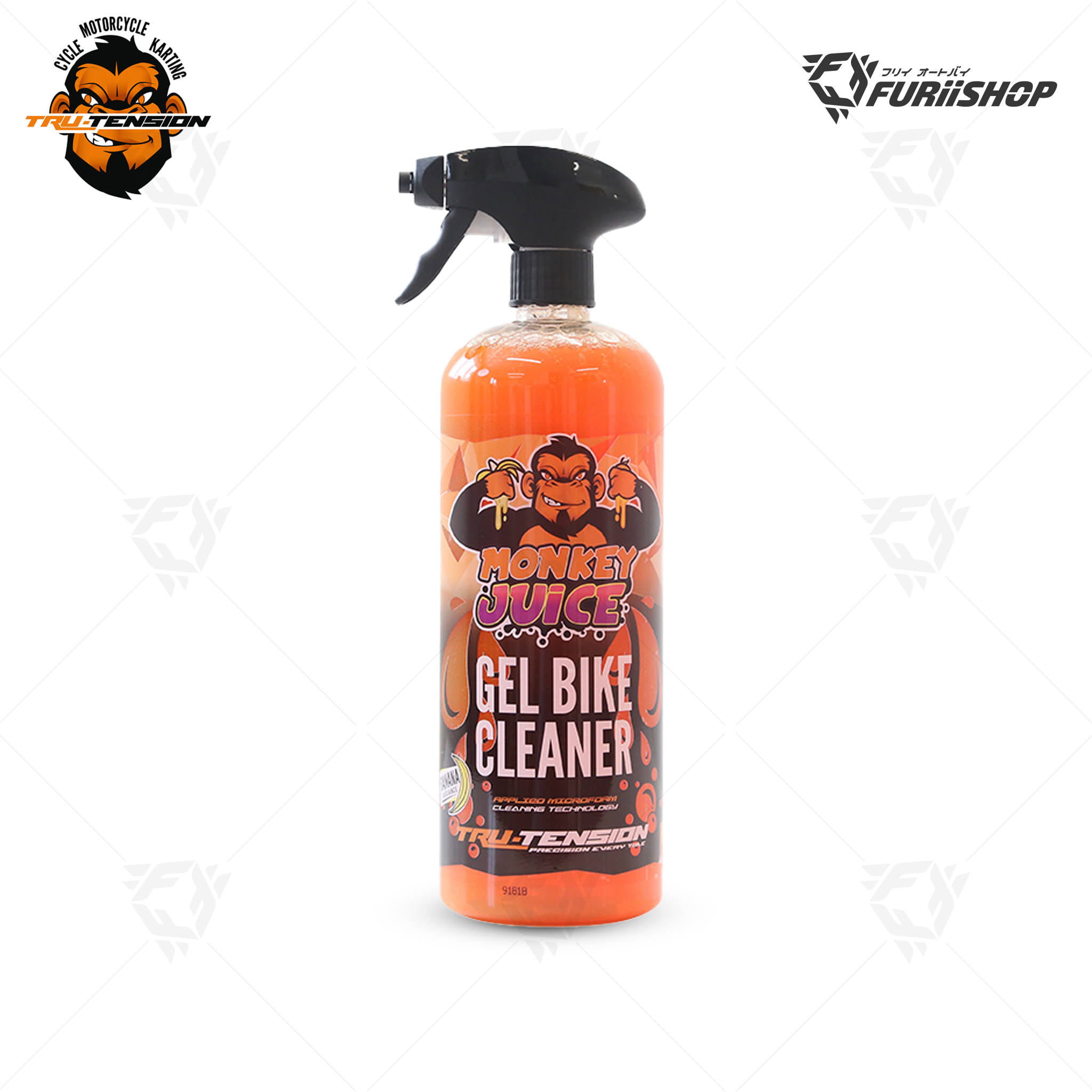 น้ำยาทำความสะอาดสูตรพิเศษ ขนาด 1 ลิตร Gel Bike Cleaner TRU-Tension ผลิตภัณฑ์ใหม่ จากประเทศอังกฤษ