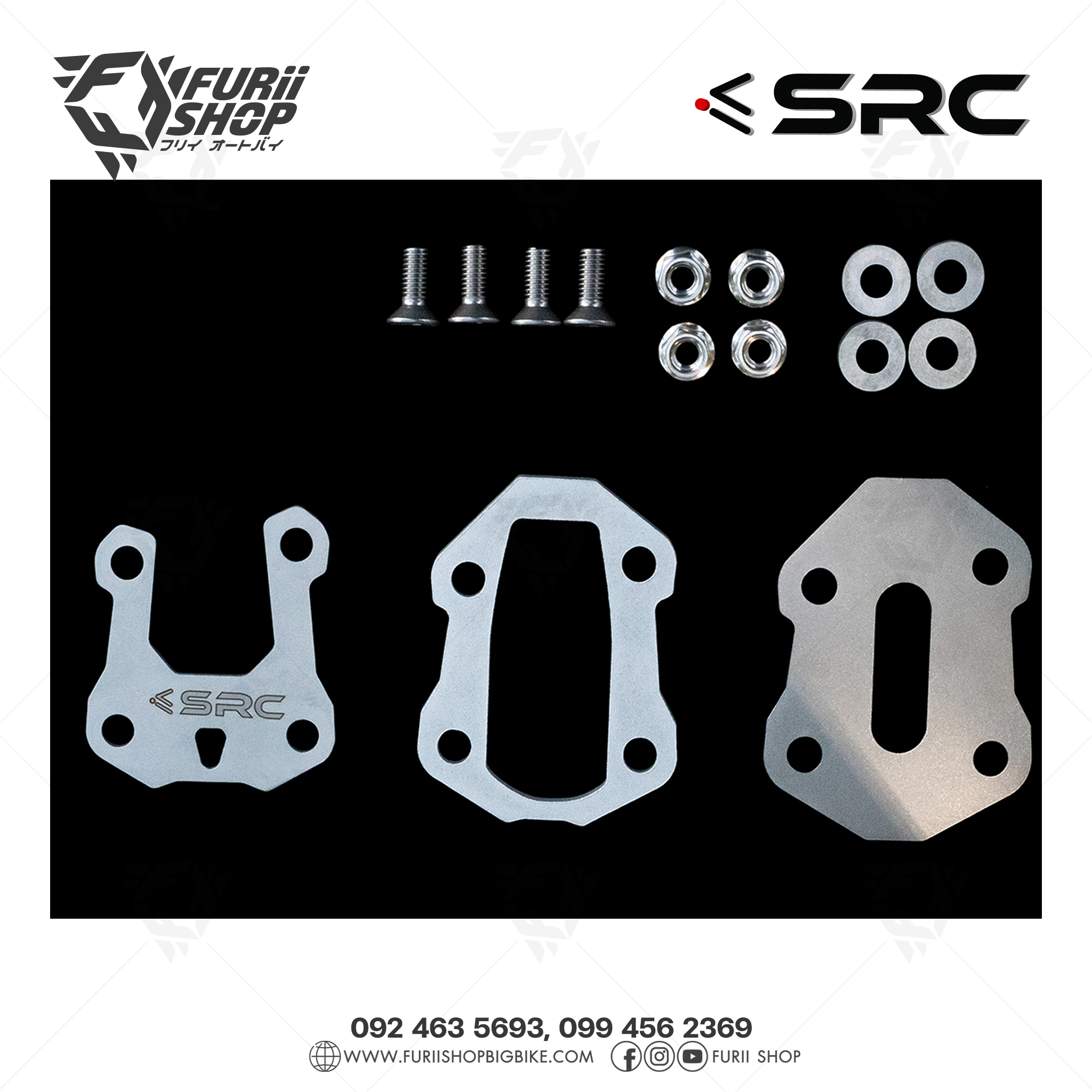 ขาตั้งเสริมขาตั้งข้างสำหรับ Honda Forza300 /All New Forza 350