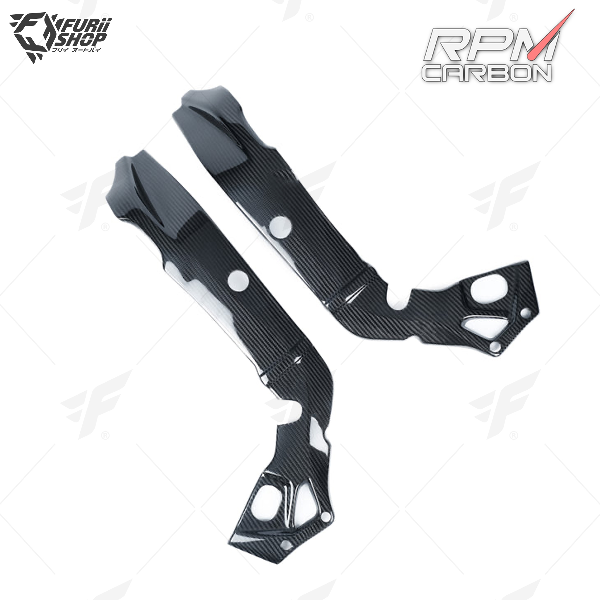 ครอบเฟรม RPM Carbon Frame Cover : for BMW S1000RR 2015-2019/S1000R 2017-2019