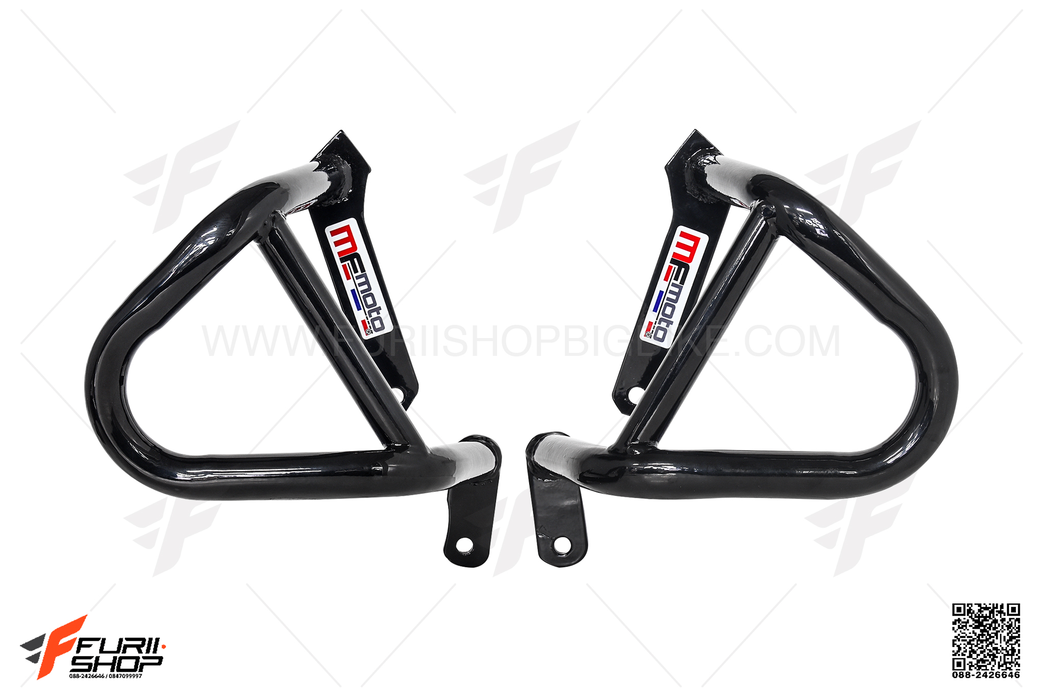 แคชบาร์ MFMOTO สีดำ FOR HONDA CRF250L