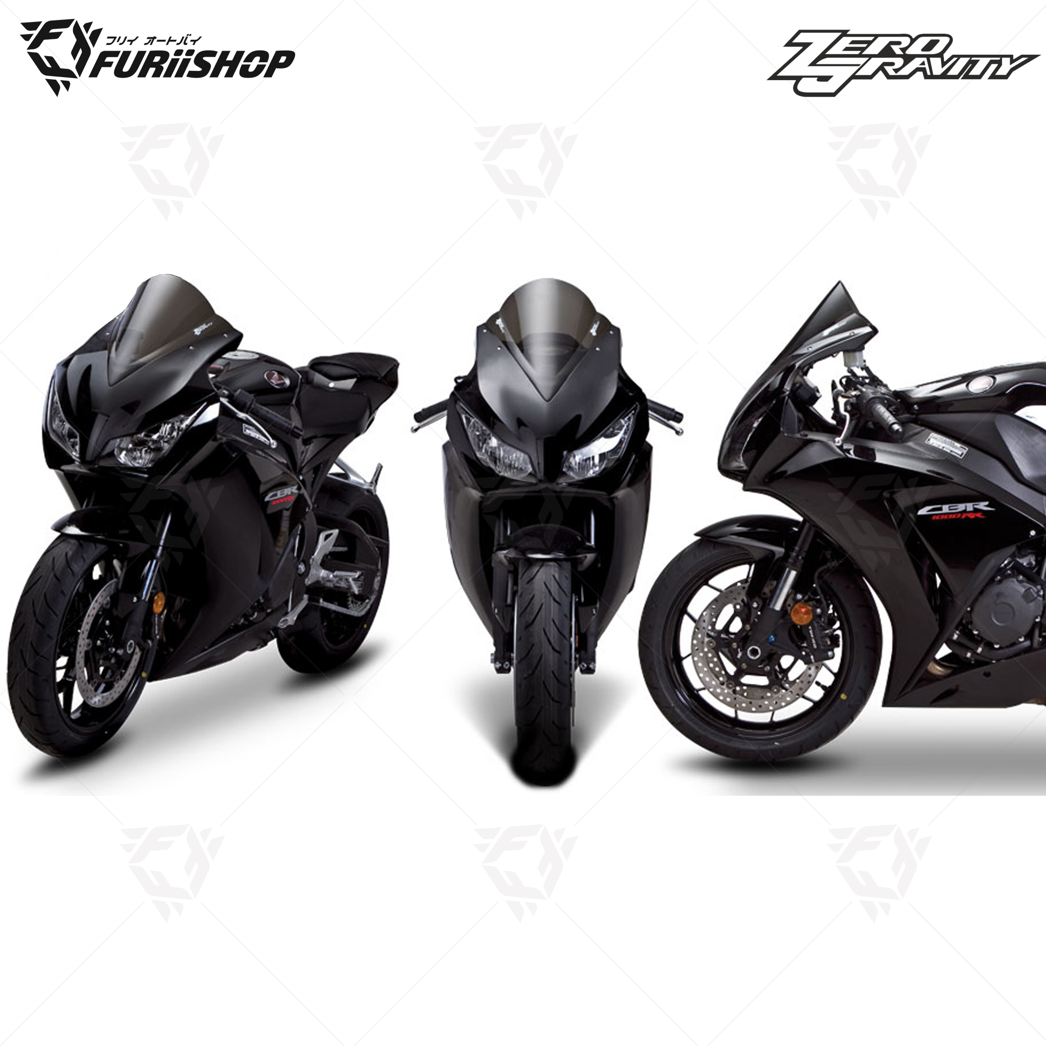ชิวหน้า ZERO GRAVITY ทรง DB SMOKE For : CBR1000RR