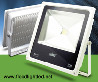 LED Flood Light Slim 20w BIOBULB สีขาว (แสงส้ม)
