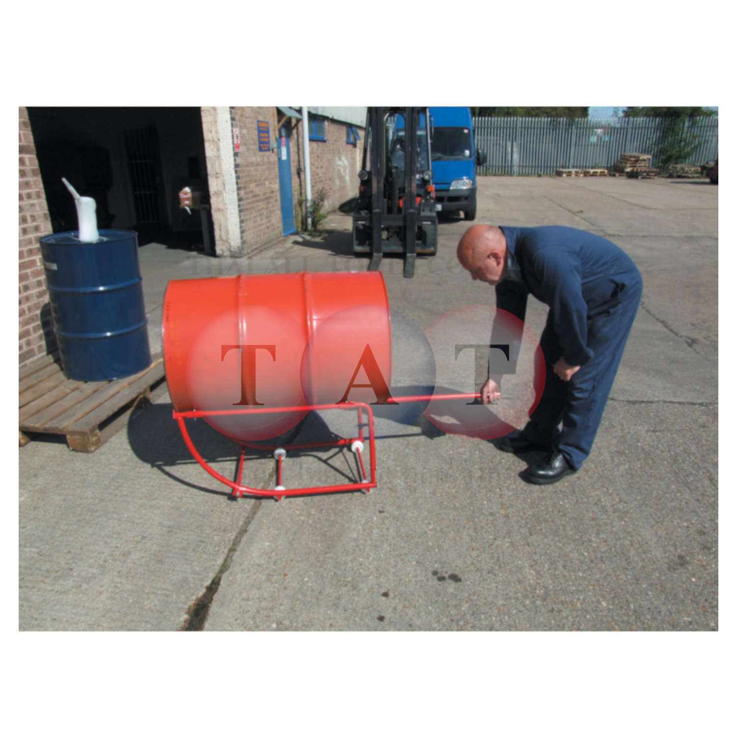Kennedy.205 Litre Tilting Drum Cradle