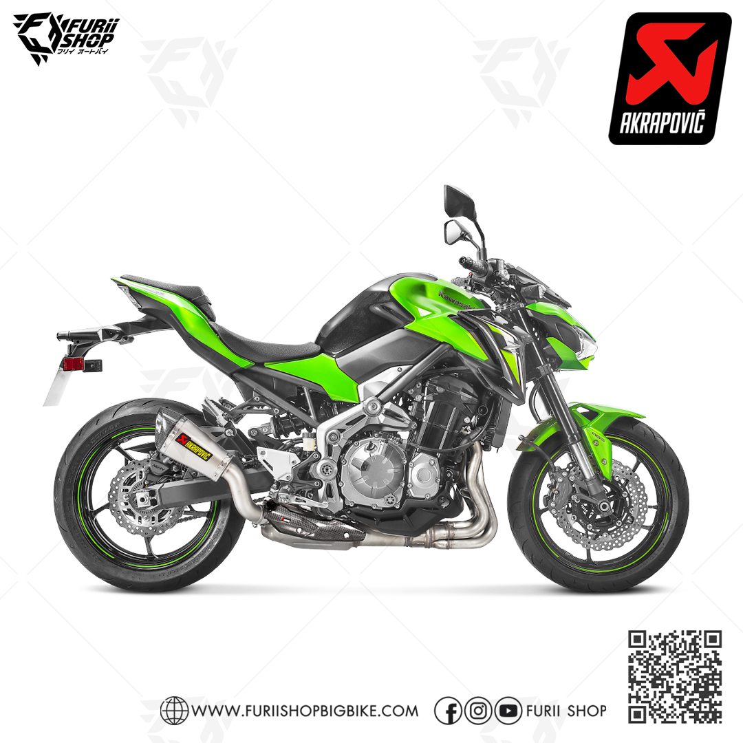 ท่อแต่ง Akrapovic Slip On Shorty : for Kawasaki Z900 2020 -2021