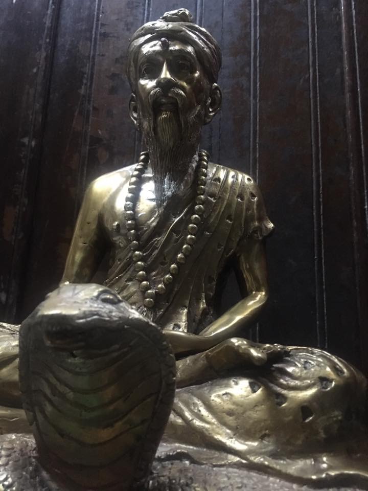 ปู่ฤาษีตาไฟ ทองเหลือง หน้าตัก 5 และ 7 นิ้ว