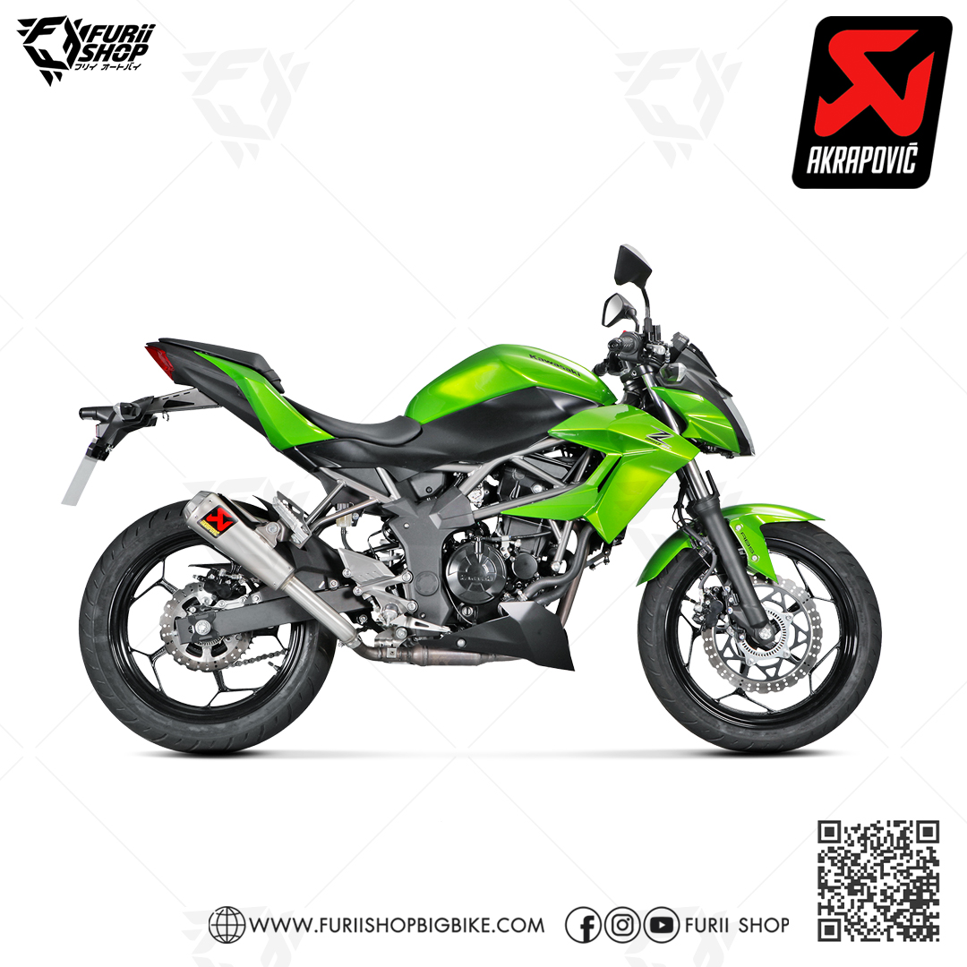 ท่อแต่ง Akrapovic Slip on Moto GP : for Kawasaki Ninja250SL/Z250SL Ninja125/Z125 2019-2020