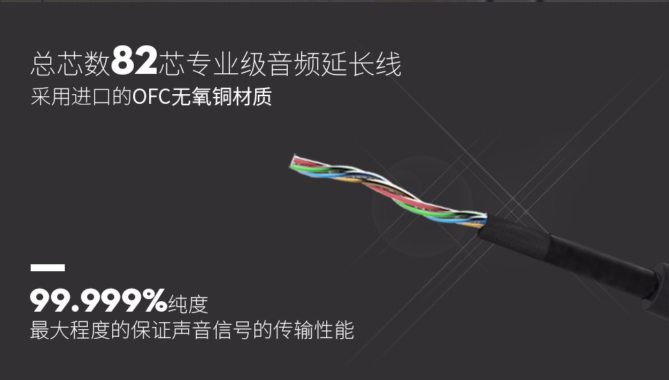 ขาย KZ 3.5 to 3.5 สายถัก 82 แกน ปราศจากออกซีเจนสำหรับ หูฟัง คอมพิวเตอร์ มือถือ เครื่องเล่นเพลงพกพา