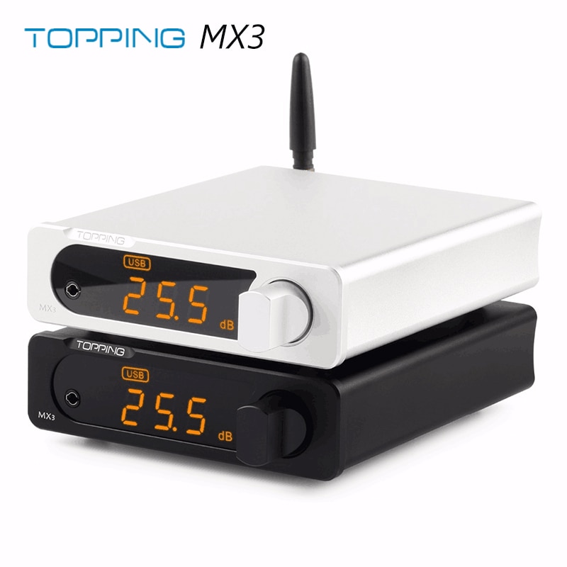 ขาย TOPPING MX3 DAC & Amp ตั้งโต้ะ รองรับ Bluetooth , NFC , Remote control , 24bit192KHz