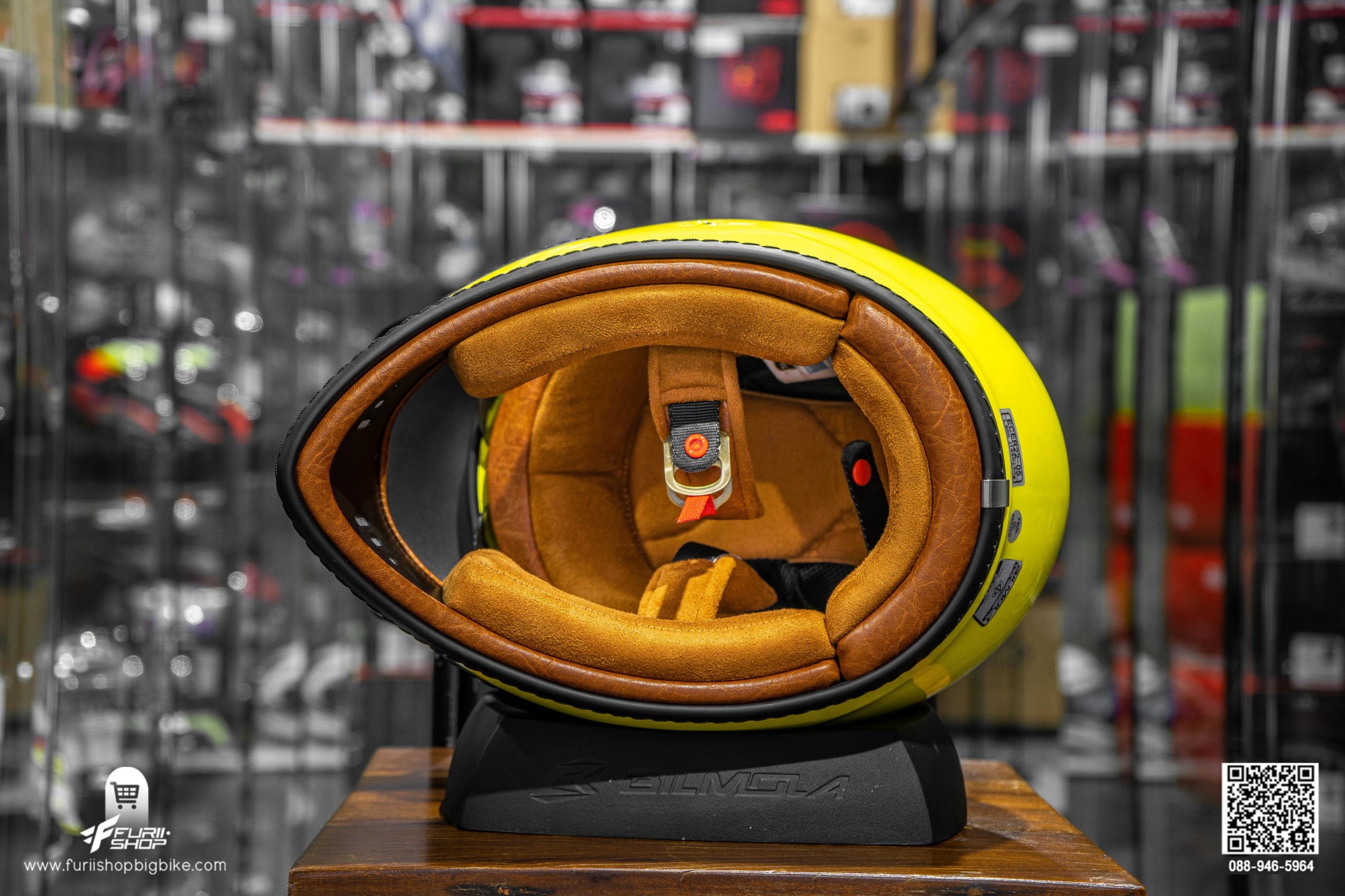 หมวกกันน็อค Bilmola RX100 Plain Yellow