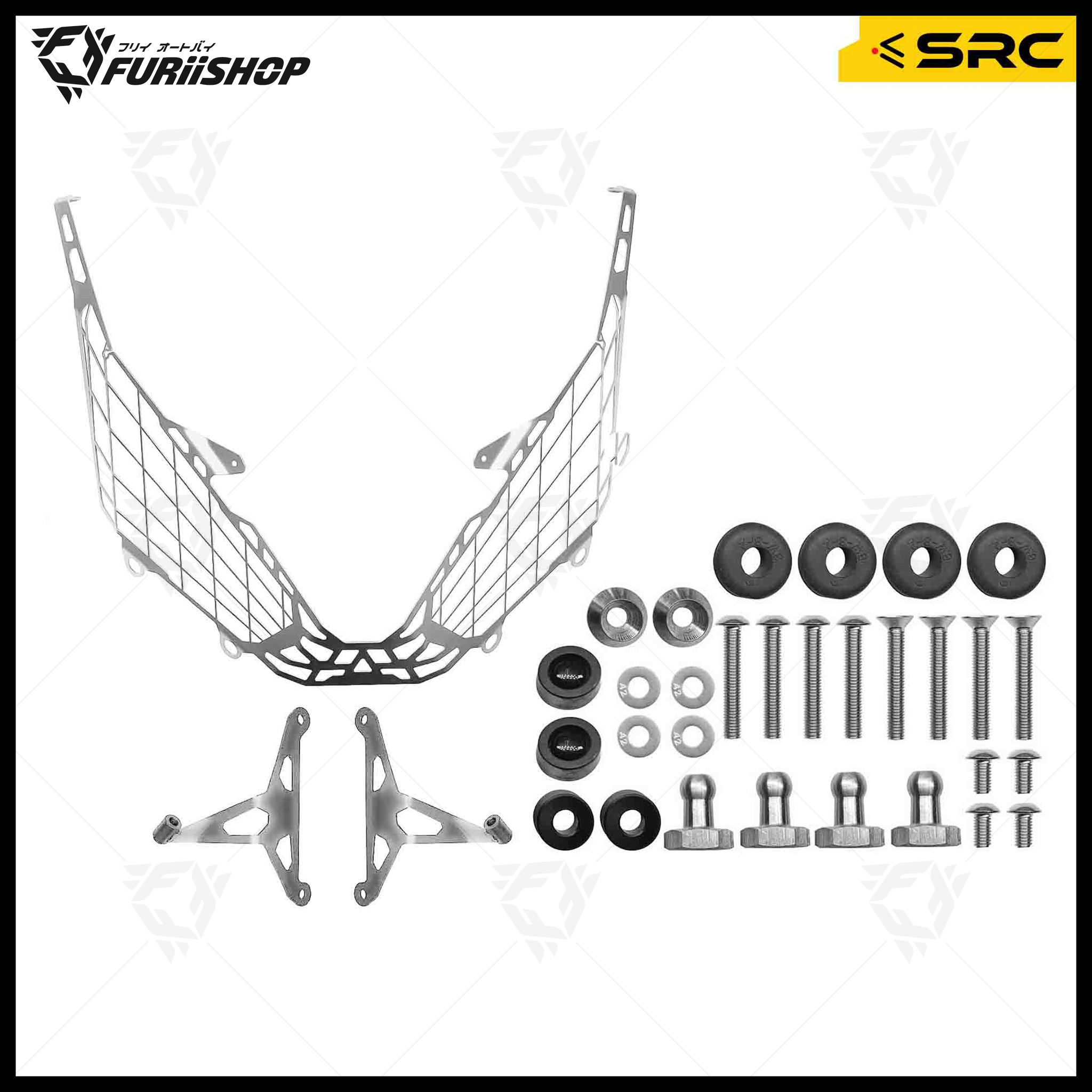 การ์ดไฟหน้า HEADLIGHT GUARD SRC FOR HONDA NT1100 (DCT)