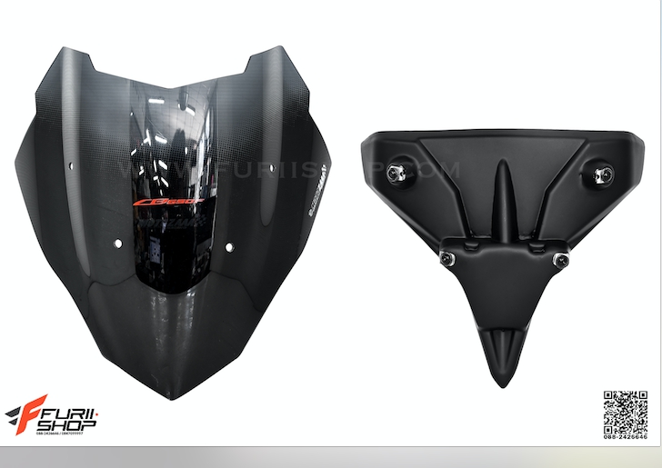 ชิวหน้า MOTOZAAA T-SPORT FOR HONDA CB650F 2017
