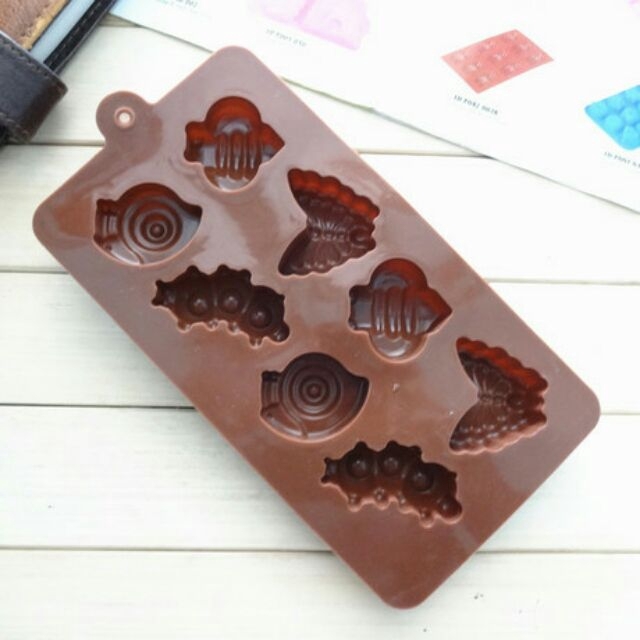 พิมพ์ซิลิโคนหนอน ผี้สื้อ พิมพ์ขนม