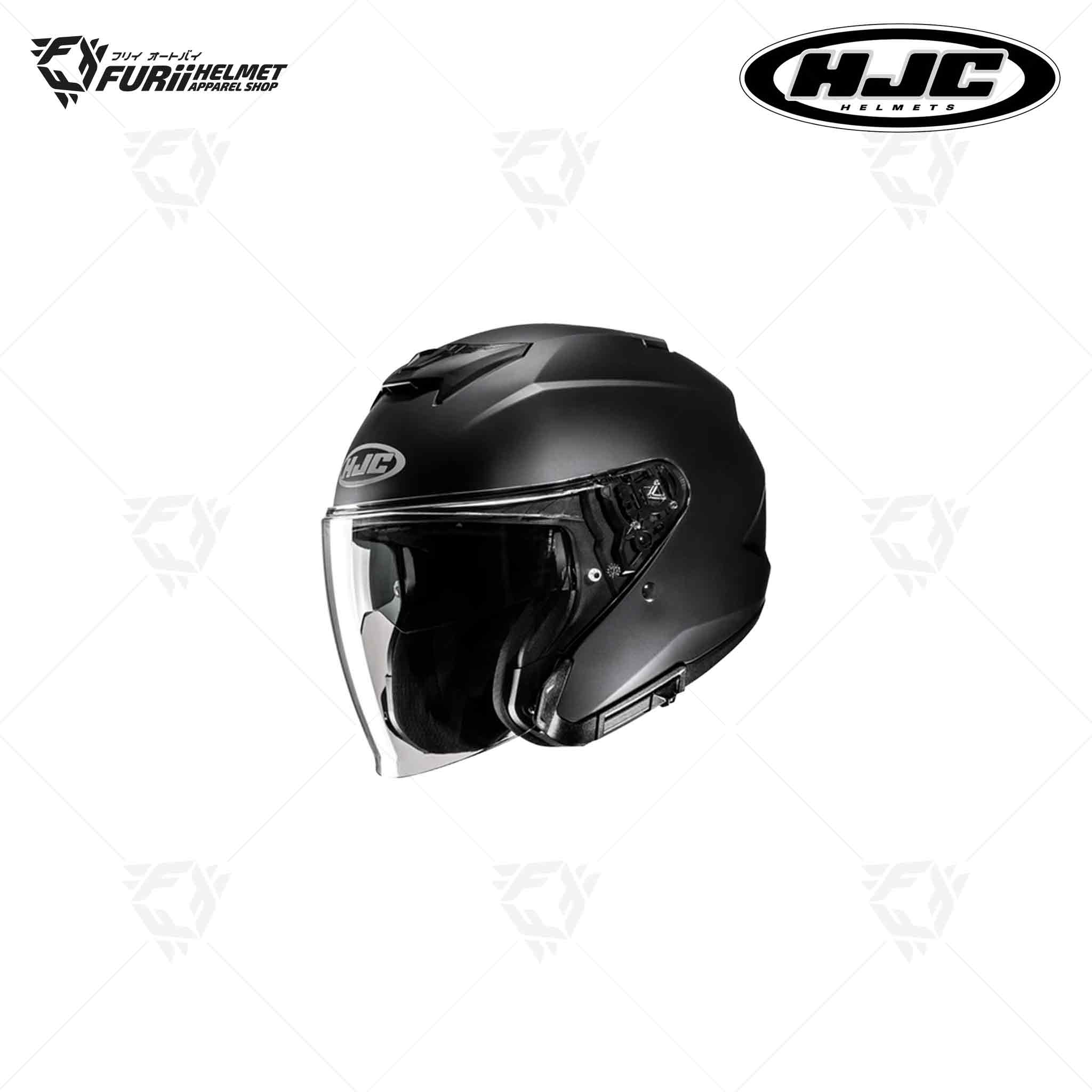 หมวกกันน็อค HJC I31 Open Face SEMI FLAT BLACK สีดำ ผิวด้าน (มี มอก.)