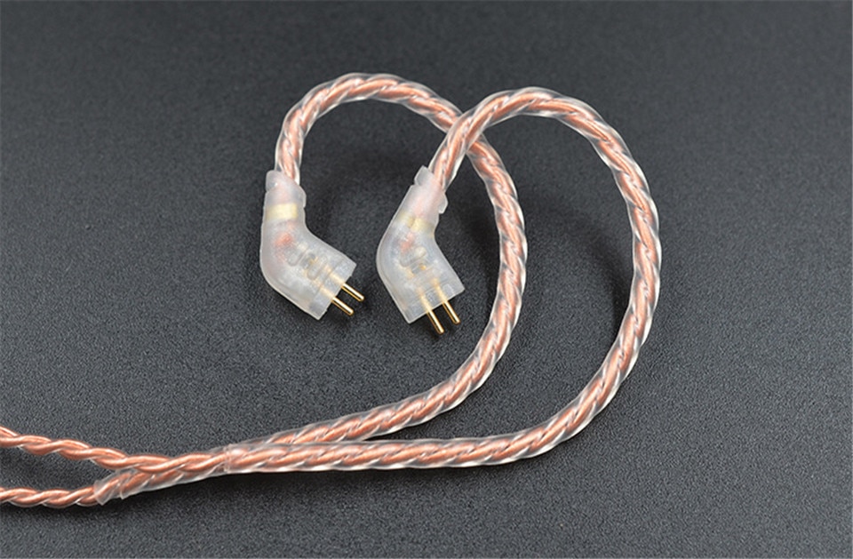 ขาย สายหูฟัง KZ OFC สำหรับหูฟัง KZ ZST/ES4/ZSR/ES3/ZS10/AS10/BA10