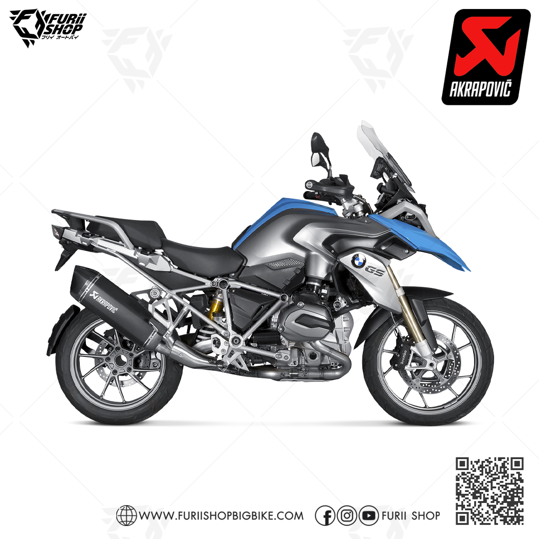 ท่อ Akrapovic Black version for BMW R1200GS 13-18'