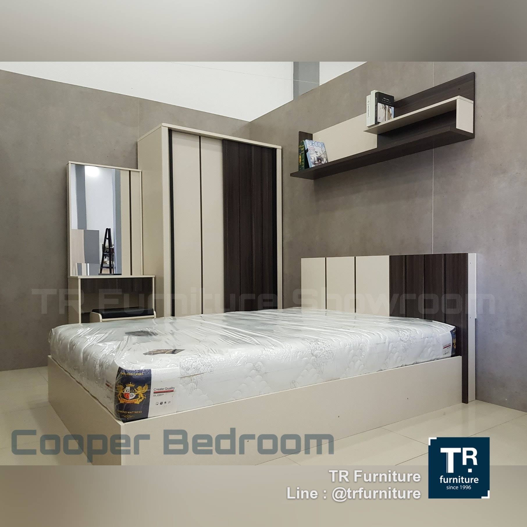 ชุดห้องนอน 3 ชิ้น รุ่น Cooper คูเปอร์