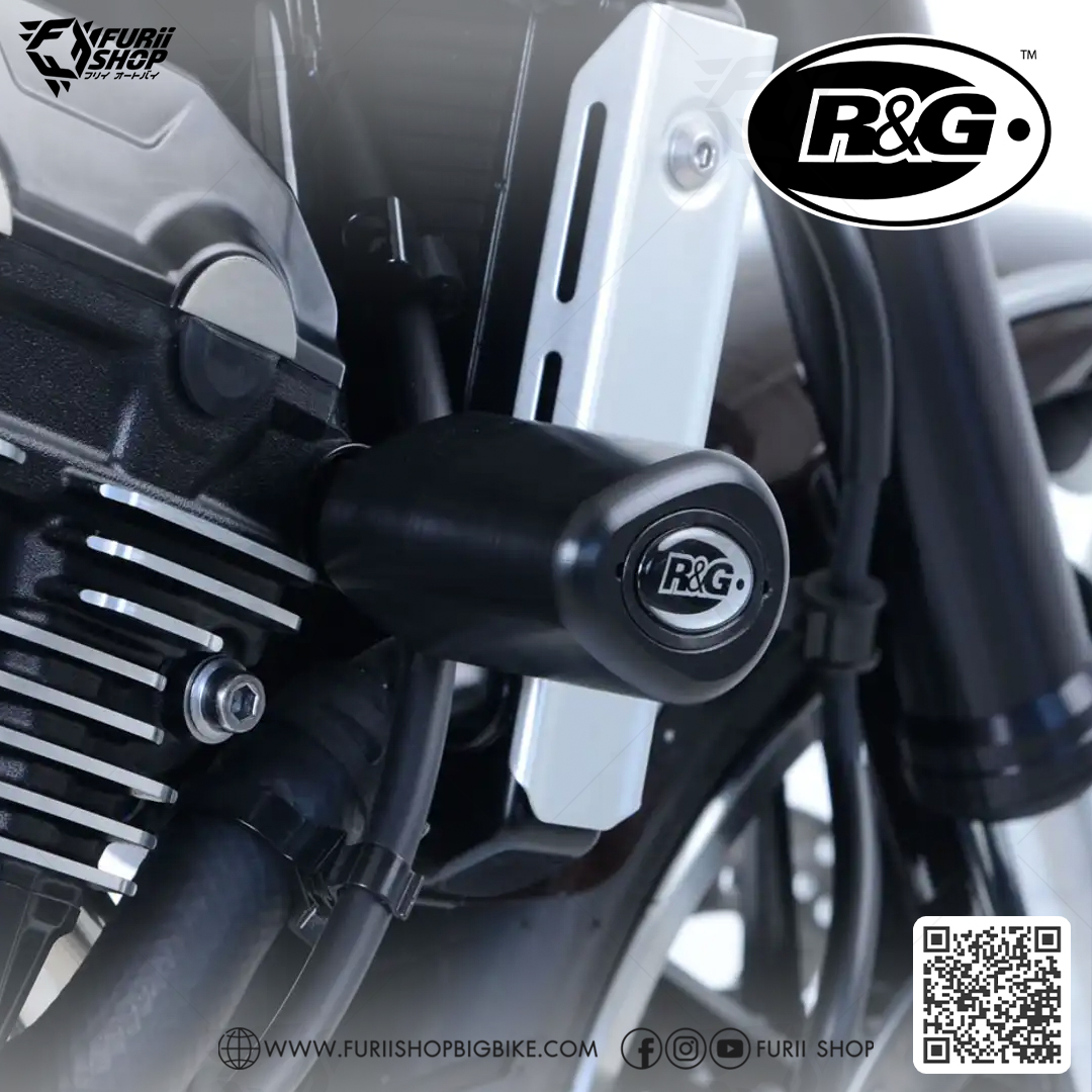 กันล้มกลาง R&G Crash Protector : for Kawasaki Z900RS 2018